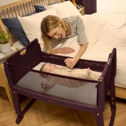 SnuzPod Studio Co-sleeper - London Navy