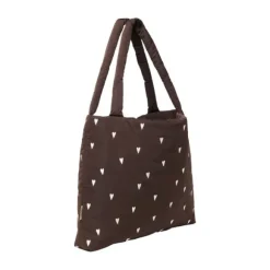 Studio Noos Mom Bag - Puffy - Brown Heart