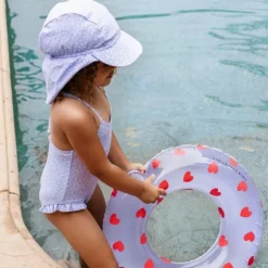 Swim Essentials Zwemring - Lila Heart - Ø55 cm