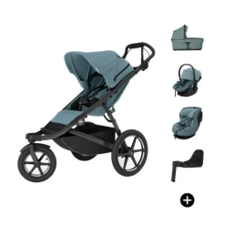 Thule Urban Glide 3 Kinderwagen 4-in-1 - Complete Bundel - Black