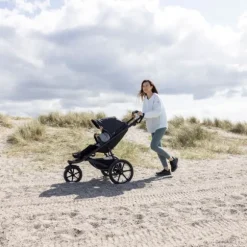 Thule Urban Glide 3 Kinderwagen 4-in-1 - Mid Blue | Thule Maple Autostoeltje - Mid Blue | Thule Alfi Isofix Base