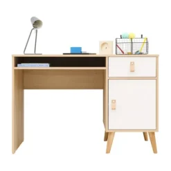 ToiToiKids Jort Ladekast – Wit/Naturel
