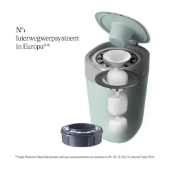 Tommee Tippee Sangenic Twist & Click Luieremmer - ECO - Groen
