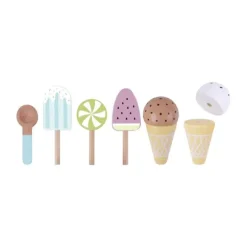 Tooky Toy IJsjes Speelset - Hout