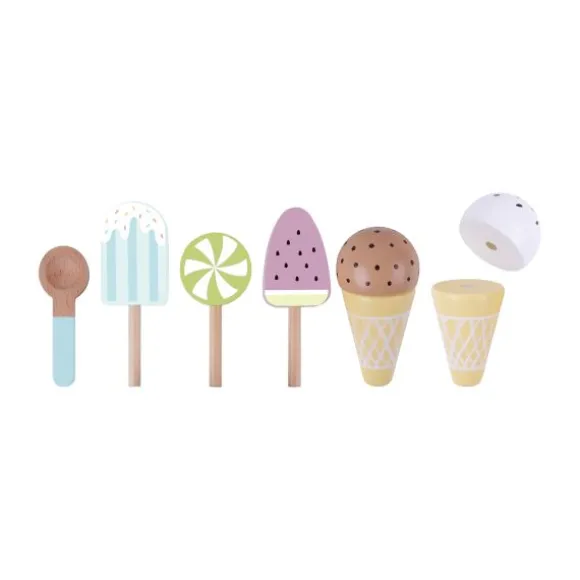 Tooky Toy IJsjes Speelset - Hout