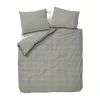 Town & Country Gingham Dekbedovertrek - 140 x 220 cm - Olive