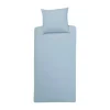 Town & Country Lugano Wafel Dekbedovertrek Blauw 140 x 220 cm