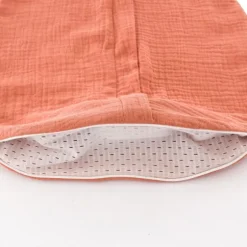 Träumeland Liebmich Zomerslaapzak - 60 cm - Mousseline - Apricot
