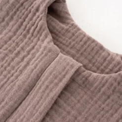Träumeland Zomerslaapzak Liebmich - Cotton Muslin - Chestnut 60 cm
