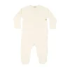 UAUA Kimono Met Voetjes Crema 3-6 Mnd