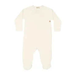 UAUA Kimono Met Voetjes Crema 3-6 Mnd