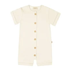 UAUA Onesie Met Knopen Crema 0-1 Mnd