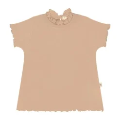 UAUA Ruffled T-Shirt Korte Mouwen - 3-6 Mnd - Rosado