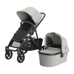 UPPAbaby VISTA V3 Kinderwagen 4-in-1 - Liam | Cybex Cloud T Plus Autostoeltje | Cybex Base T