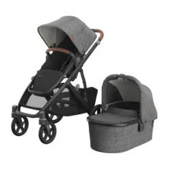 UPPAbaby VISTA V3 Kinderwagen Bundel - Evelyn | Dubatti by Römer Babysafe Pro Autostoeltje | Dubatti by Römer Vario Base 5Z