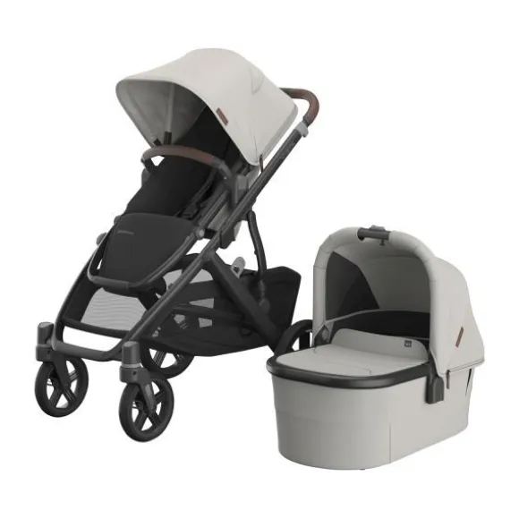 UPPAbaby VISTA V3 Kinderwagen Bundel - Evelyn | Dubatti by Römer Babysafe Pro Autostoeltje | Dubatti by Römer Vario Base 5Z