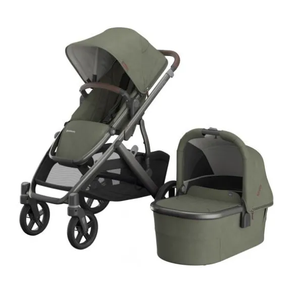 UPPAbaby VISTA V3 Kinderwagen Bundel - Evelyn | Dubatti by Römer Babysafe Pro Autostoeltje | Dubatti by Römer Vario Base 5Z