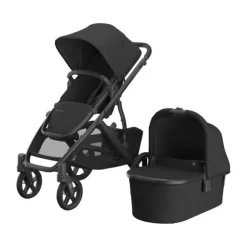 UPPAbaby VISTA V3 Kinderwagen 3-in-1 - Liam | Kidsriver Autostoel - Curve - Black