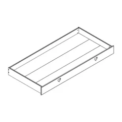 Vipack Amori Bedlade Wit 90 x 200 cm