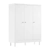 Vipack Kleerkast 3-Deurs - Forrest Beuk - Wit