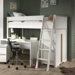Vipack London Opbergkast Antraciet 2-Deurs