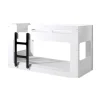 Vipack Luca Stapelbed Wit