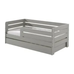 Vipack Toddler Ledikant Horizontaal Grijs 70 x 140 Cm