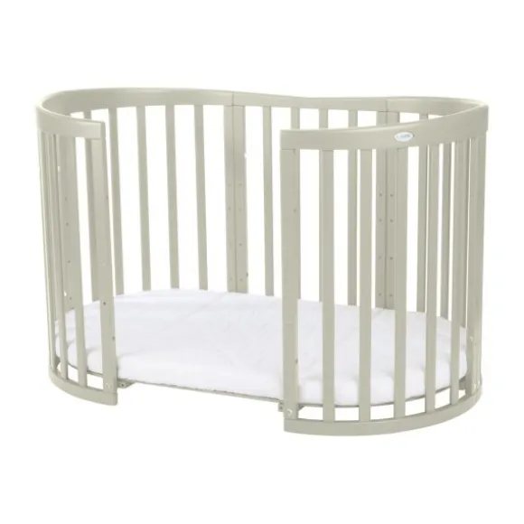 Waldin Oval Combibed 7‑in‑1 - Natural inclusief matras