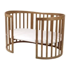 Waldin Oval Combibed 7‑in‑1 - Natural inclusief matras