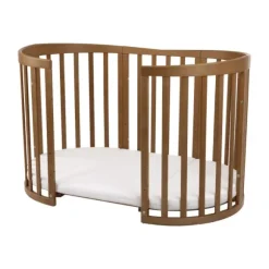 Waldin Oval Combibed 7‑in‑1 - Natural inclusief matras