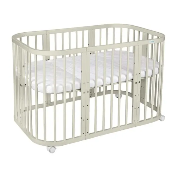 Waldin Oval Combibed 7‑in‑1 - Natural inclusief matras