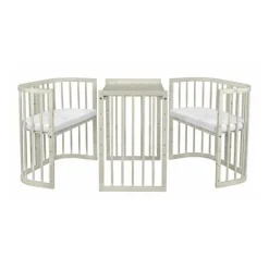 Waldin W2 Combibed 7‑in‑1 - Natural inclusief matras
