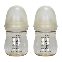 We-Too Standaardfles PPSU - 160 ml - Black - 2-pack