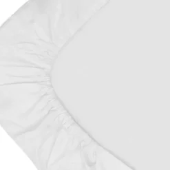 Witlof For Kids Ruffle Tuck-Inn Wieglaken - 40 x 80 cm - Wit