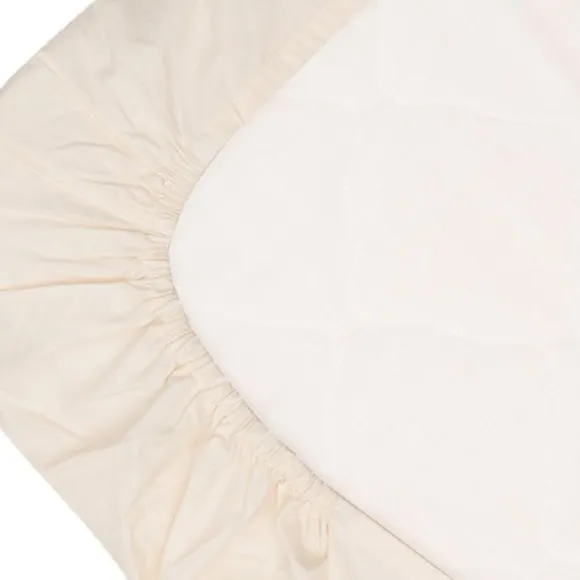 Witlof For Kids Ruffle Tuck-Inn Ledikantlaken - 60 x 120 cm - Wit