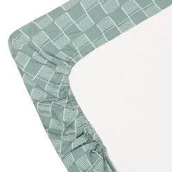 Witlof For Kids Sticky Stripes Plooien Tuck-Inn Ledikantlaken - 60 x 120 cm