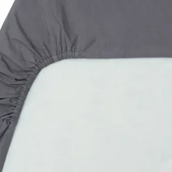 Witlof for kids Tuck-Inn laken plooien - 40 x 80cm - Warm Grey
