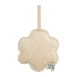 Witlof For Kids Velvet Rib Knuffeldoekje Wolk - Soft Sand