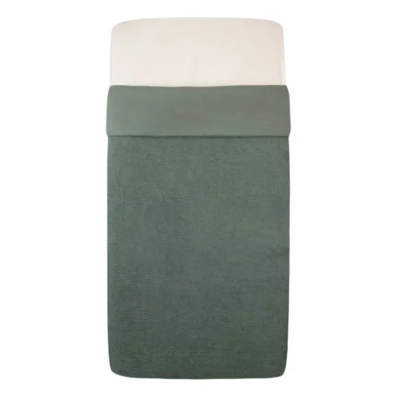 Witlof For Kids Velvet Rib Tuck-Inn Wiegdeken - Soft Sand
