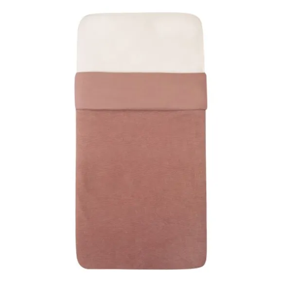 Witlof For Kids Velvet Rib Tuck-Inn Wiegdeken - Soft Sand