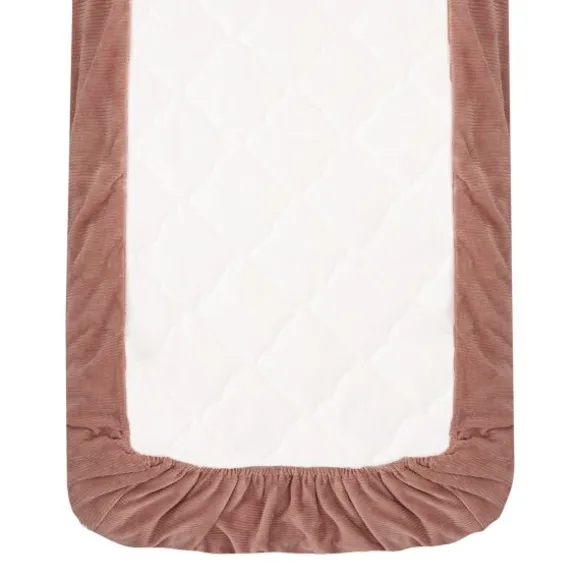 Witlof For Kids Velvet Rib Tuck-Inn Wiegdeken - Soft Sand