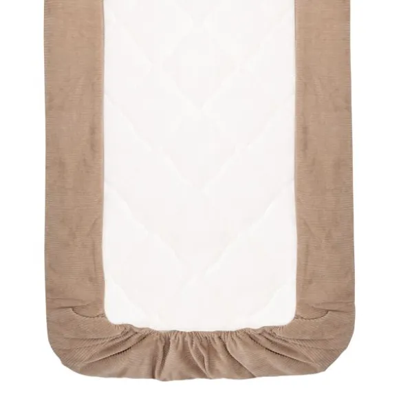 Witlof For Kids Velvet Rib Tuck-Inn Wiegdeken - Soft Sand