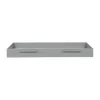 Woood Dennis Bedlade Betongrijs 90 x 200 cm