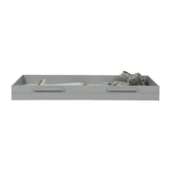 Woood Dennis Bedlade Betongrijs 90 x 200 cm